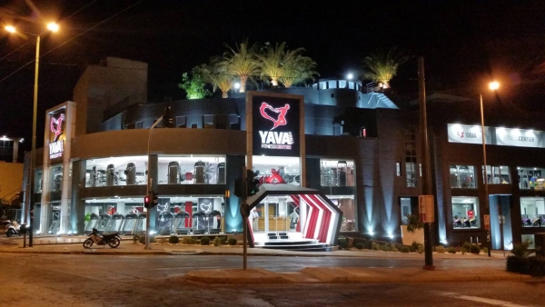 Εγκατάσταση φωτιστικών LED Techlumen στο γυμναστήριο YAVA στο Νέο Ψυχικό