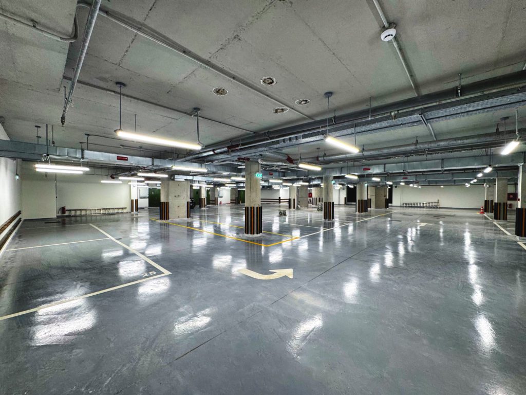 Parking Lighting Installation