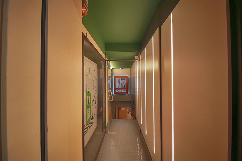 Wall-recessed