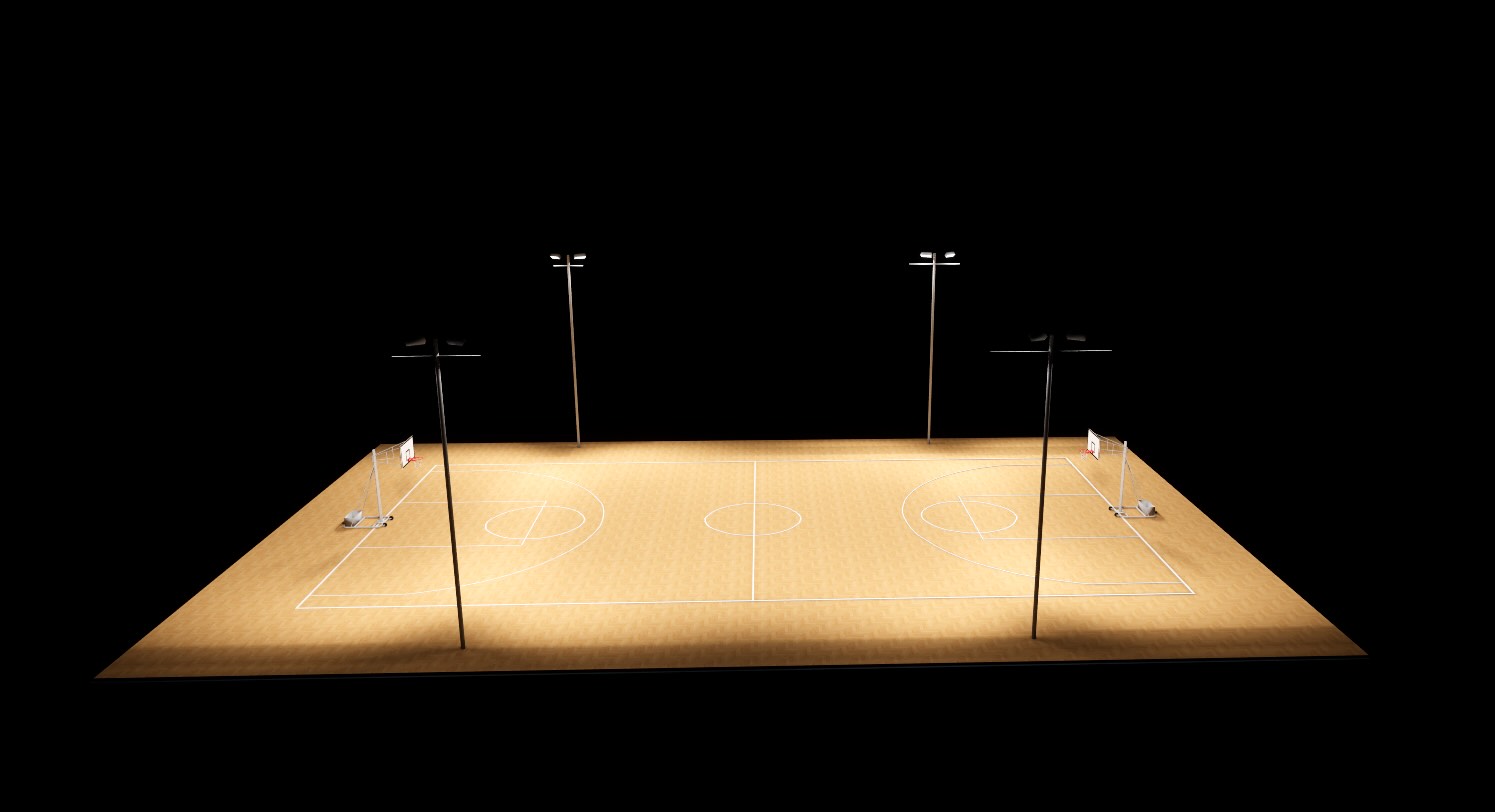 Basketball Outdoor Class II 3D