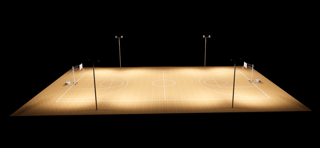 Basketball Outdoor Class III 3D