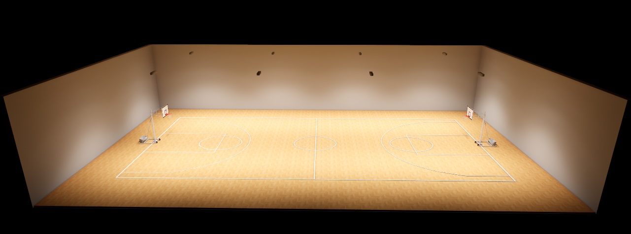 Basketball Indoor Class II 3D