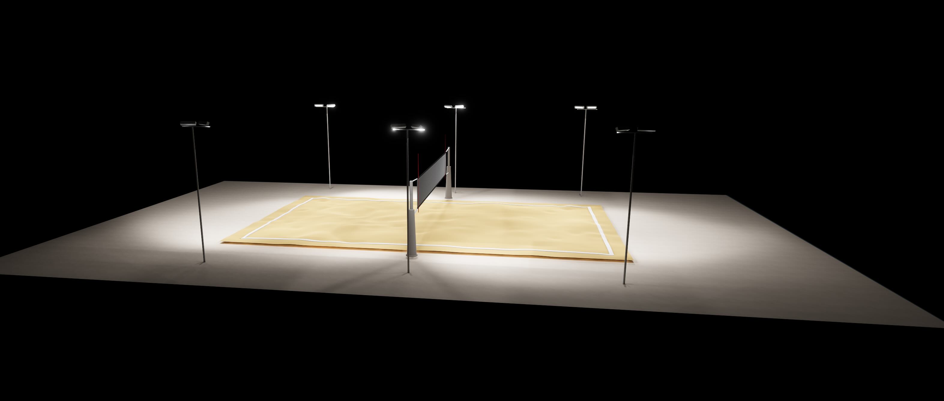 Beach Volleyball Class I 3D