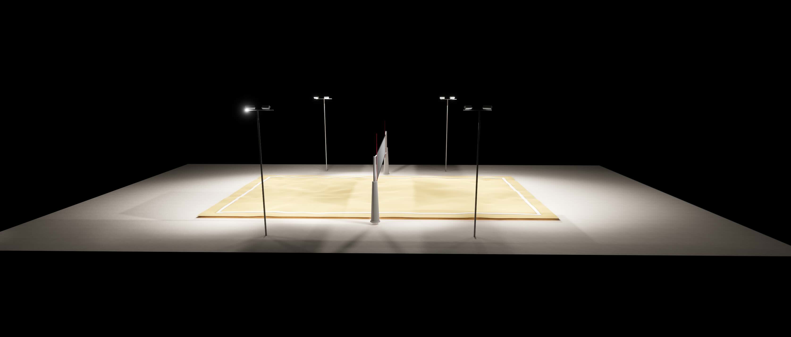 Beach Volleyball Class II 3D