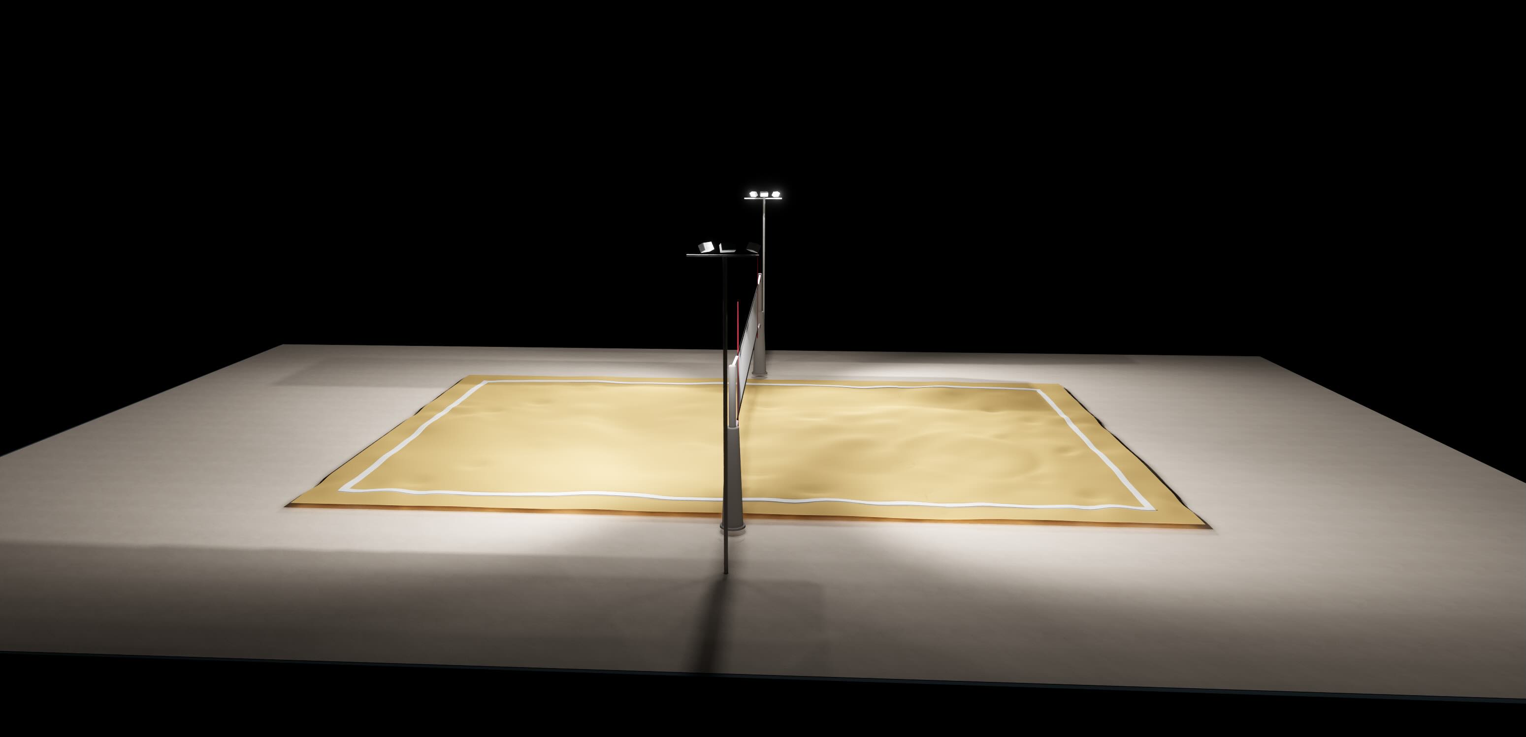 Beach Volleyball Class III 3D